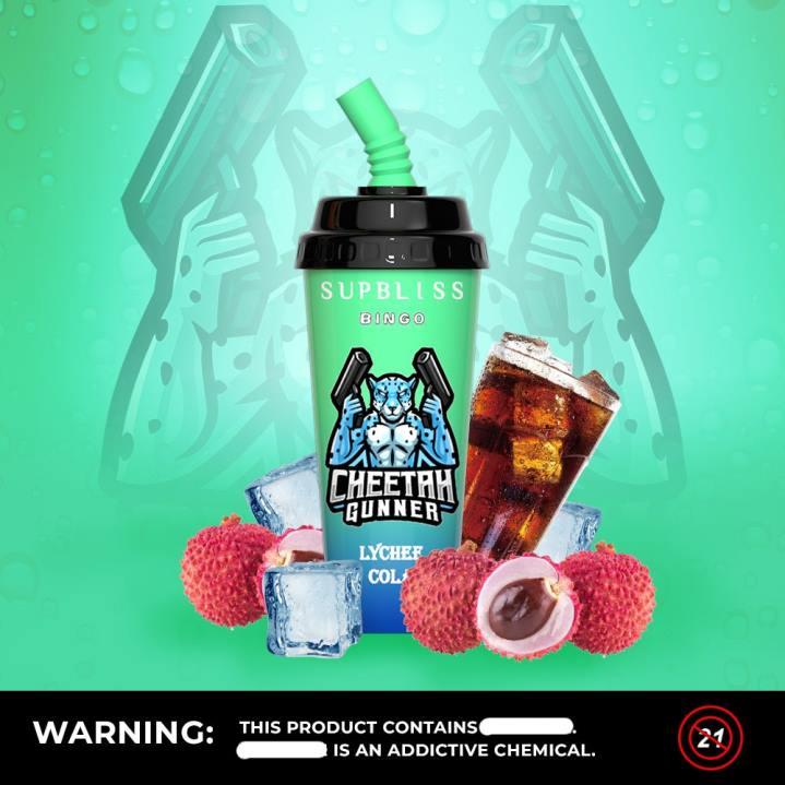 X46X261 - RandM tornado 7000 Australia RandM Supbliss Bingo 8000 Vape Pod Device 1Pc Sakura Grape