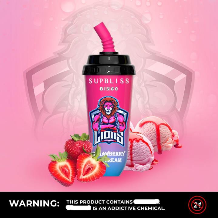 X46X261 - RandM tornado 7000 Australia RandM Supbliss Bingo 8000 Vape Pod Device 1Pc Sakura Grape