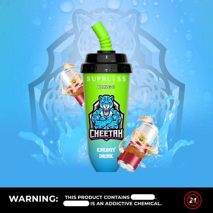 X46X262 - RandM tornado 9000 Australia RandM Supbliss Bingo 8000 Vape Pod Device 1Pc Strawberry Banana