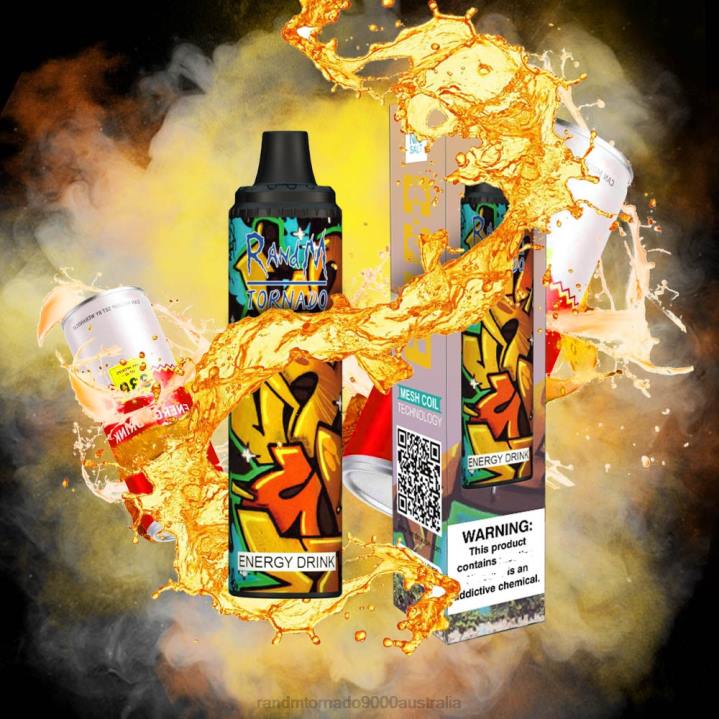 X46X280 - RandM vapes Australia RandM Tornado 6000 Airflow Control Vape Pod Device 1Pc Pina Colada Rum