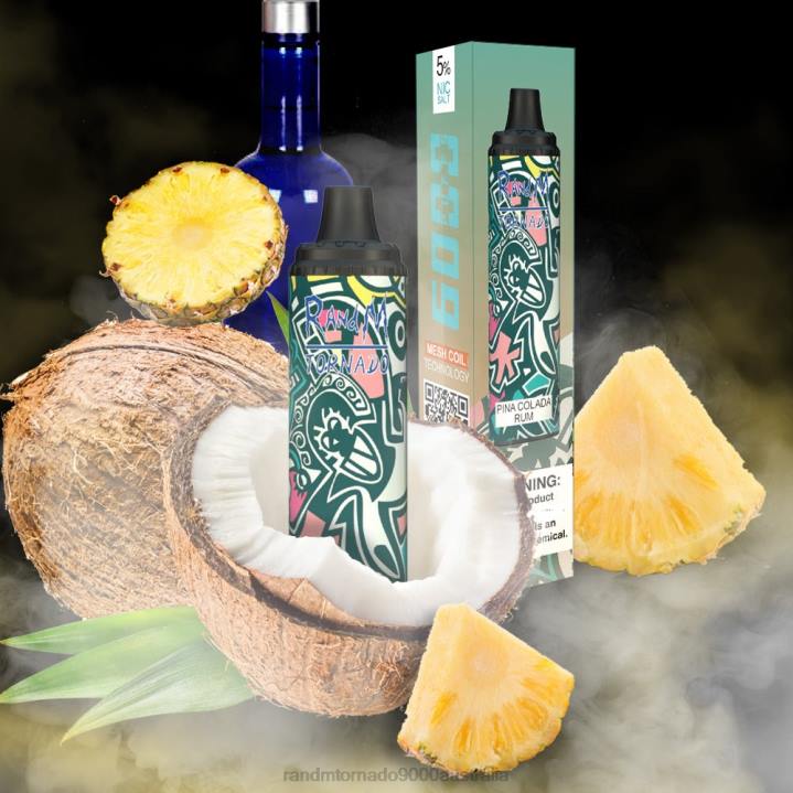 X46X281 - RandM tornado 7000 Australia RandM Tornado 6000 Airflow Control Vape Pod Device 1Pc Gummy Bear