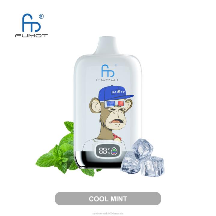 X46X14 - RandM vape cheap Fumot Original RandM Digital Box 12000 Battery And Liquid Display Vape Device Strawberry Donut