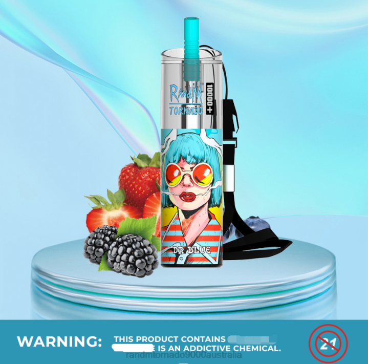 X46X74 - RandM vape cheap RandM Tornado 10000 Plus Airflow Control Vape Device 1Pc Gummy Bear