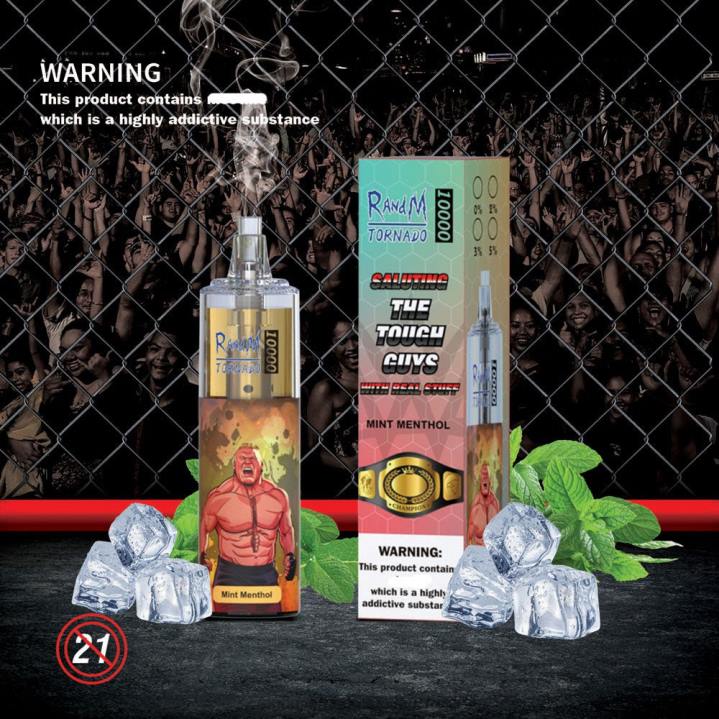X46X111 - RandM tornado 7000 Australia RandM Tornado 10000 Airflow Control Vape Device 1Pc Tropical Delight