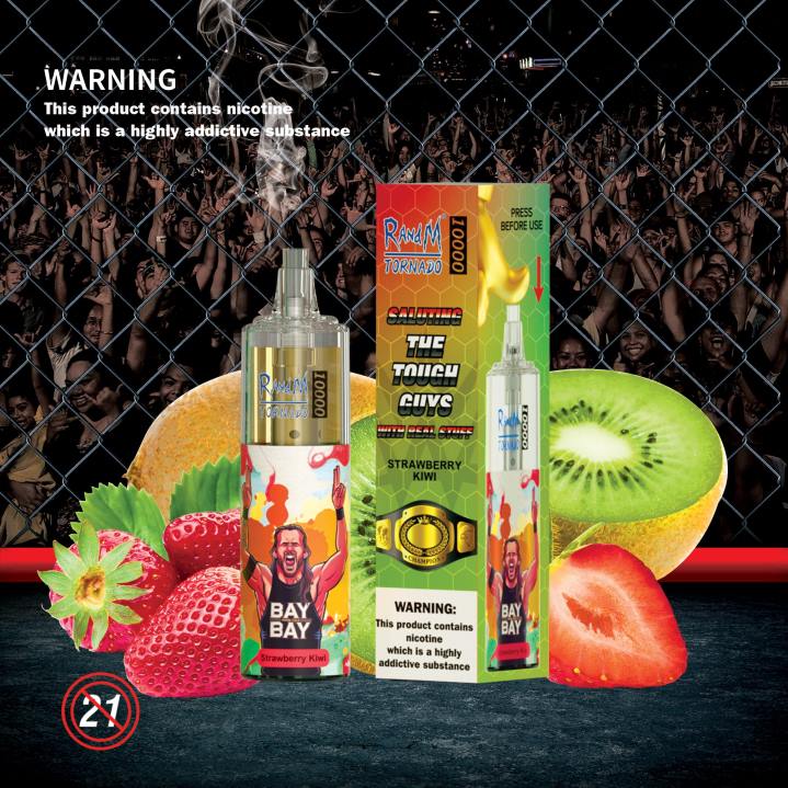 X46X111 - RandM tornado 7000 Australia RandM Tornado 10000 Airflow Control Vape Device 1Pc Tropical Delight