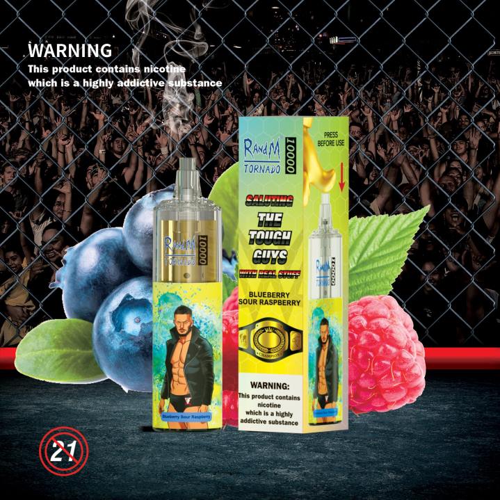 X46X111 - RandM tornado 7000 Australia RandM Tornado 10000 Airflow Control Vape Device 1Pc Tropical Delight