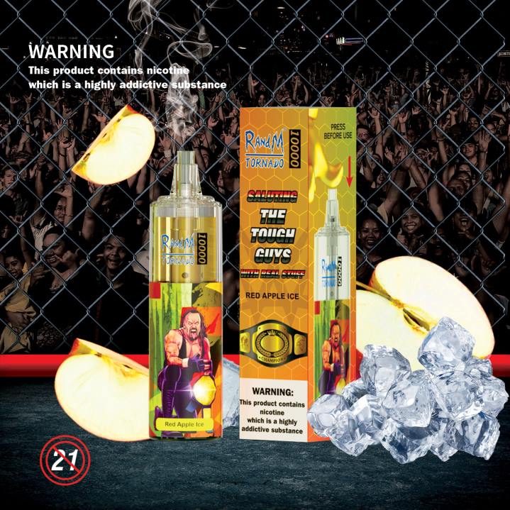 X46X111 - RandM tornado 7000 Australia RandM Tornado 10000 Airflow Control Vape Device 1Pc Tropical Delight