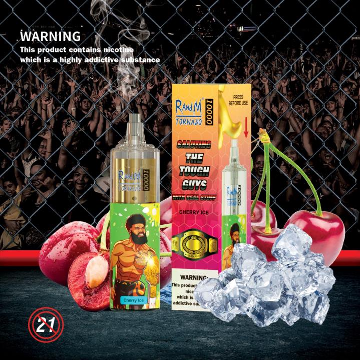 X46X111 - RandM tornado 7000 Australia RandM Tornado 10000 Airflow Control Vape Device 1Pc Tropical Delight