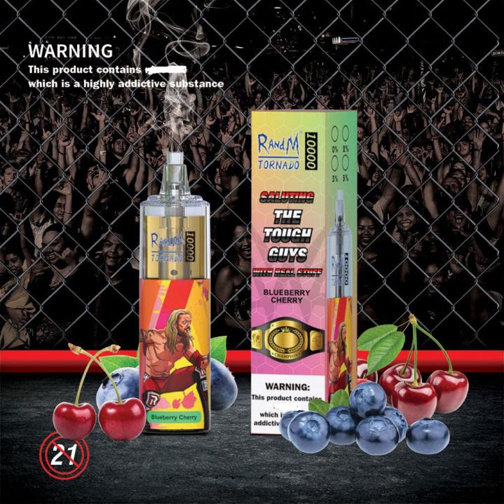 X46X111 - RandM tornado 7000 Australia RandM Tornado 10000 Airflow Control Vape Device 1Pc Tropical Delight