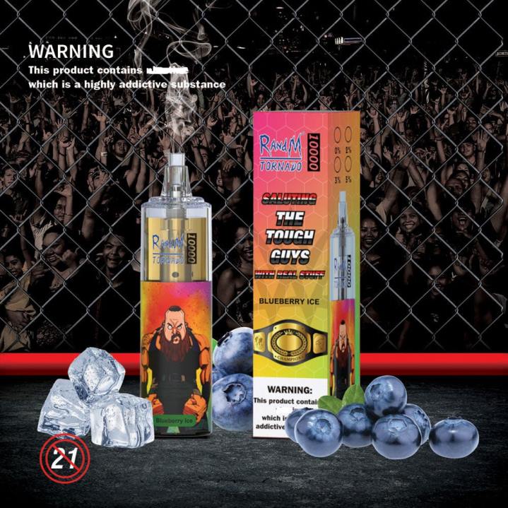 X46X111 - RandM tornado 7000 Australia RandM Tornado 10000 Airflow Control Vape Device 1Pc Tropical Delight