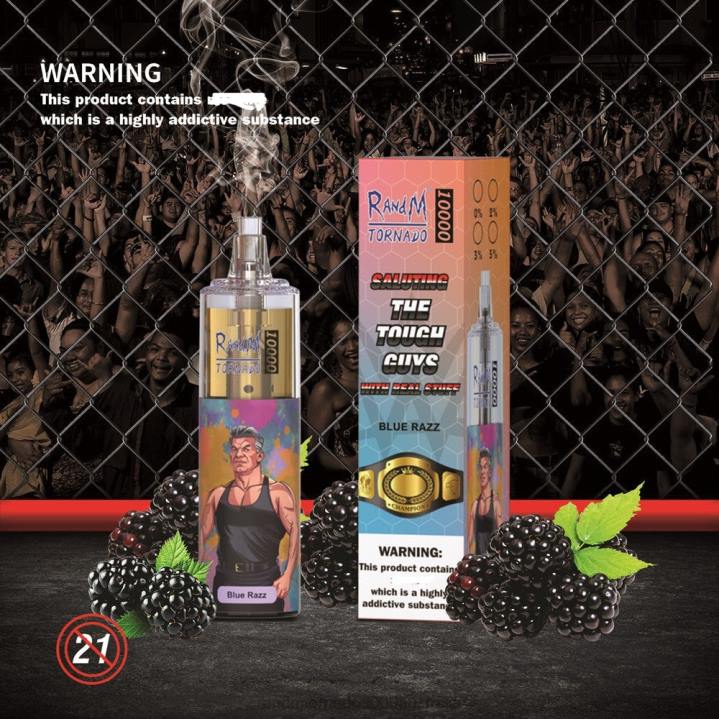X46X112 - RandM tornado 9000 Australia RandM Tornado 10000 Airflow Control Vape Device 1Pc Watermelon Lemonade
